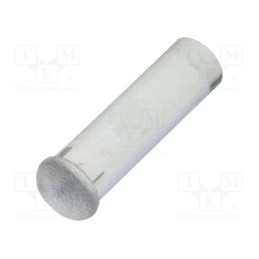 20 pcs : PLP2-10MM - Fiber for LED, round, Ø3mm, Front: convex, straight