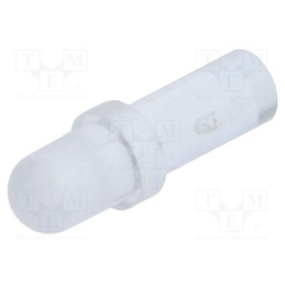 20 pcs : PLP1-7MM - Fiber for LED, round, Ø3mm, Front: convex, straight