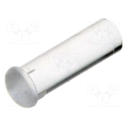 20 pcs : PLP2-350 - Fiber for LED, round, Ø3mm, Front: convex, straight