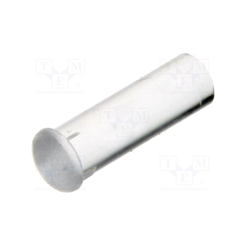 20 pcs : PLP2-350 - Fiber for LED, round, Ø3mm, Front: convex, straight