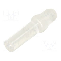 20 pcs : PLP1-375 - Fiber for LED, round, Ø3mm, Front: convex, straight