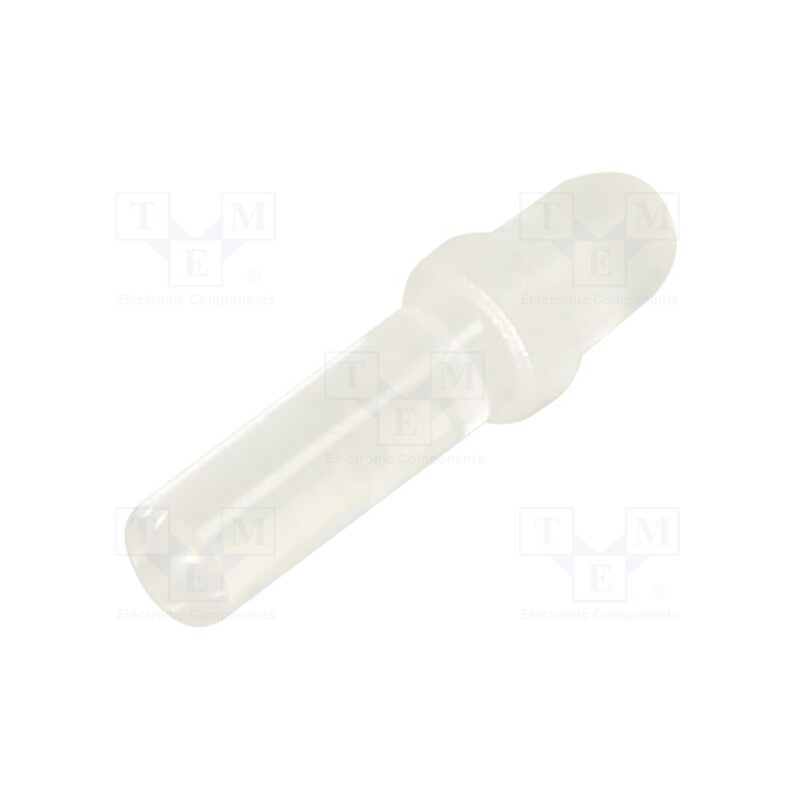 20 pcs : PLP1-375 - Fiber for LED, round, Ø3mm, Front: convex, straight