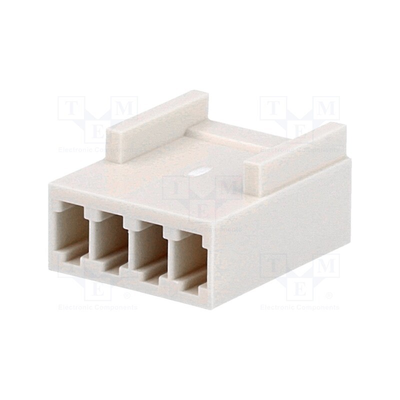 50 pcs : 22011042 - Plug, wire-board, female, KK, 2.5mm, PIN: 4, w/o contacts, for cable