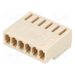 20 pcs : 22011062 - Plug, wire-board, female, KK, 2.5mm, PIN: 6, w/o contacts, for cable