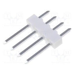 10 pcs : 22032041 - Pin header, pin strips, KK 254, male, PIN: 4, straight, 2.54mm, THT