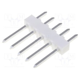 10 pcs : 22032051 - Pin header, pin strips, KK 254, male, PIN: 5, straight, 2.54mm, THT