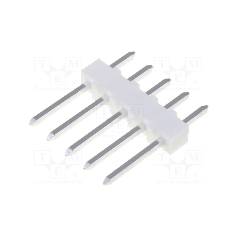 10 pcs : 22032051 - Pin header, pin strips, KK 254, male, PIN: 5, straight, 2.54mm, THT