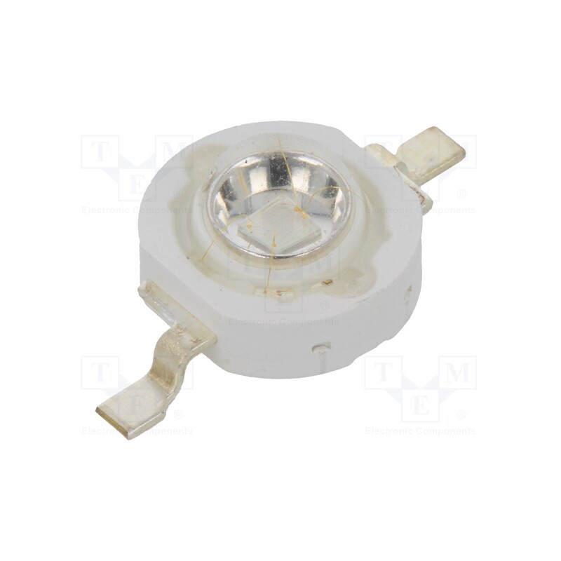 10 pcs : OSB4XME3E1E - Power LED, blue, 140°, 700mA, 455÷465nm, P: 3W, 30÷40lm, 3.5÷4.5V