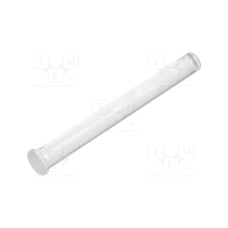 10 pcs : PLP5-2-1500 - Fiber for LED, round, Ø5mm, Front: convex, straight