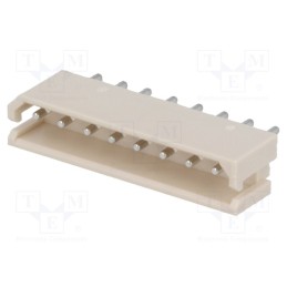 20 pcs : 22035085 - Socket, wire-board, male, Mini-SPOX, 2.5mm, PIN: 8, THT, 3A, tinned