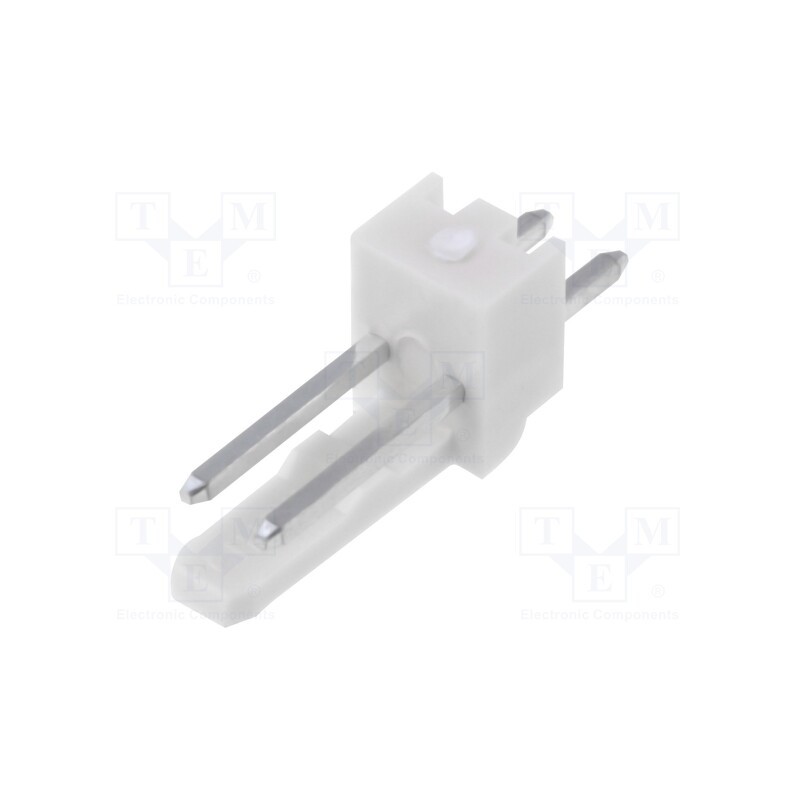 10 pcs : 22041021 - Socket, wire-board, male, Mini-Latch, 2.5mm, PIN: 2, THT, 250V, 3A