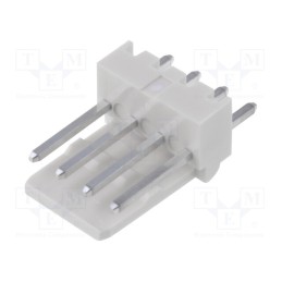 10 pcs : 22041041 - Socket, wire-board, male, Mini-Latch, 2.5mm, PIN: 4, THT, 250V, 3A
