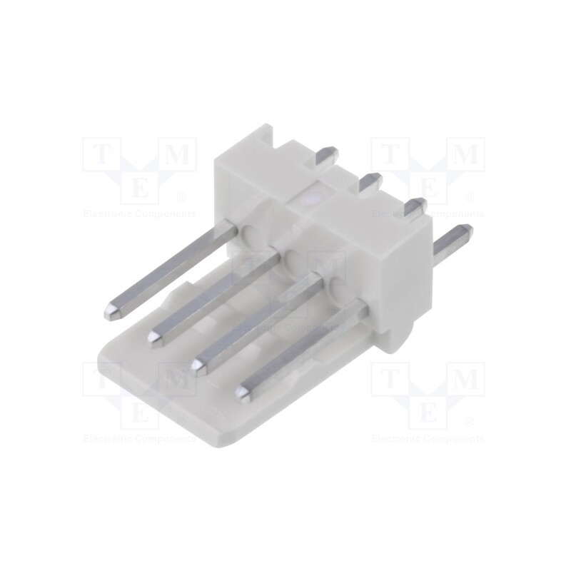 10 pcs : 22041041 - Socket, wire-board, male, Mini-Latch, 2.5mm, PIN: 4, THT, 250V, 3A