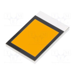 10 pcs : DE LP-503-A - Backlight, DE112, LED, Dim: 33x22.86x2.5mm, amber, 22.08x17.9mm