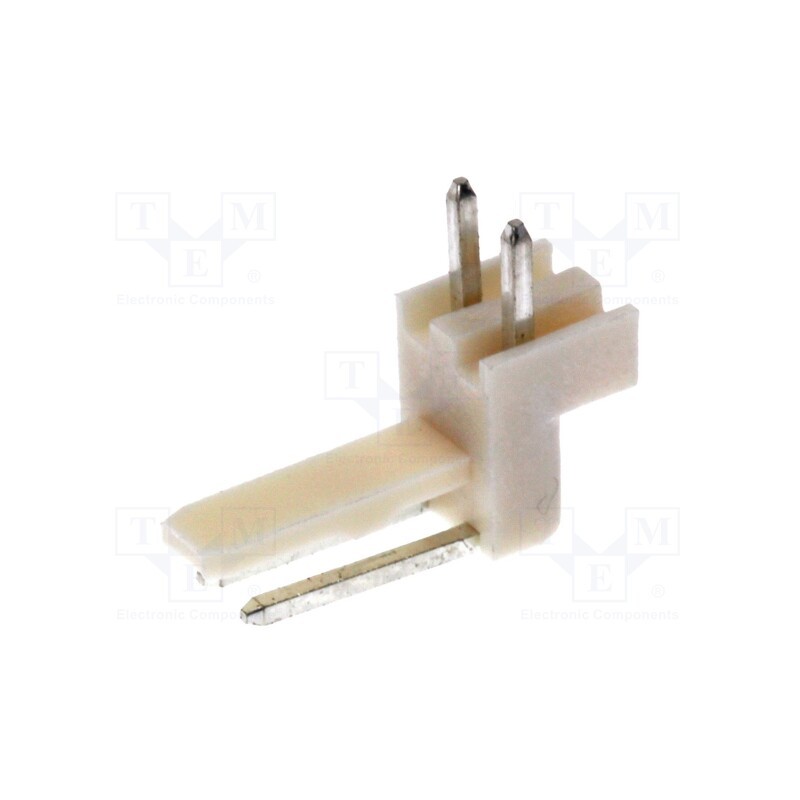 10 pcs : 22051022 - Socket, wire-board, male, Mini-Latch, 2.5mm, PIN: 2, THT, 250V, 3A
