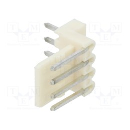 20 pcs : 22051042 - Socket, wire-board, male, Mini-Latch, 2.5mm, PIN: 4, THT, 250V, 3A