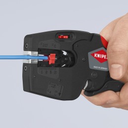 1 pcs - Knipex 12 72 190 Series Automatic stripper, 0,03 mm² Min, 10 mm² Max, 190 mm Overall