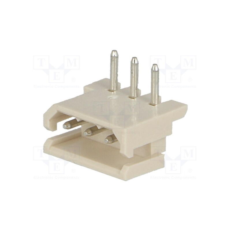 20 pcs : 22057035 - Socket, wire-board, male, Mini-SPOX, 2.5mm, PIN: 3, THT, 3A, tinned