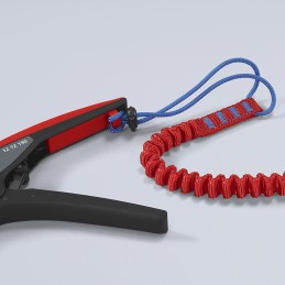 1 pcs - Knipex 12 72 190 Series Automatic stripper, 0,03 mm² Min, 10 mm² Max, 190 mm Overall