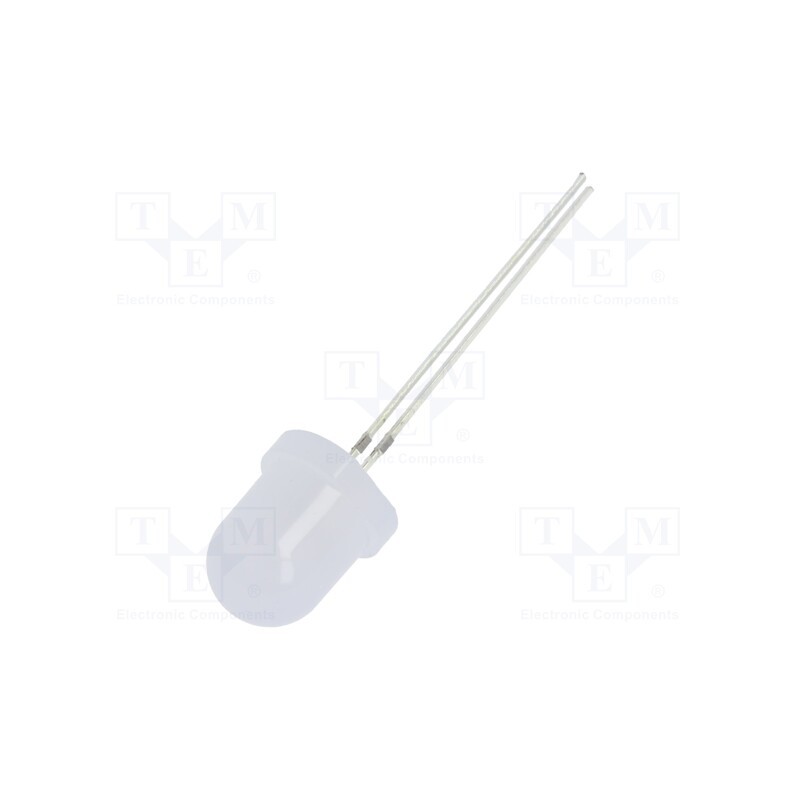 10 pcs : OST1MA8132A - LED, 8mm, RGB, 1560÷2180mcd,3000÷4000mcd,5800÷7000mcd, 30°