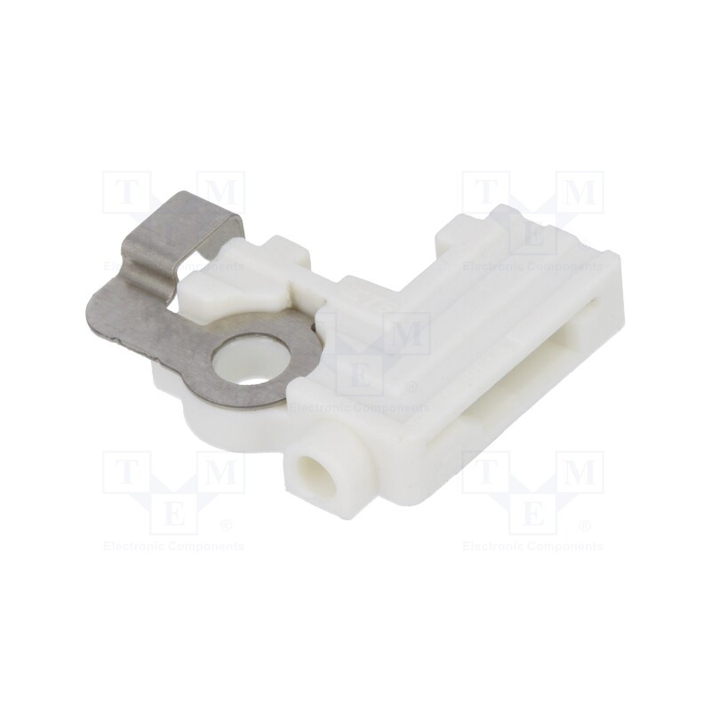 10 pcs : 2-2154857-3 - Connector: LED holder, push-in, Features: two-piece
