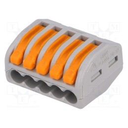 10 pcs : 222-415 - Quick splice, 222, spring clamp, 0.08÷2.5mm2, 400V, 32A, for cable