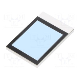10 pcs : DE LP-503-W - Backlight, DE112, LED, Dim: 33x22.86x2.5mm, white, 22.08x17.9mm