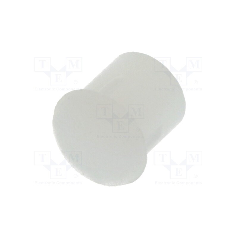 20 pcs : PLP2-100-D - Fiber for LED, round, Ø3mm, Front: convex, straight