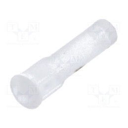 10 pcs : PLPC1-4MM - Fiber for LED, round, Ø1.3mm, Front: flat, straight