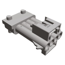 10 pcs - TE Connectivity, Timer Automotive Connector Plug 4 Way