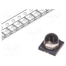 10 pcs : PK2B-3JLE-GNVL - Power LED, UV, 60°, 700mA, λd: 400÷410nm, Pmax: 3W, 3.45x3.46mm