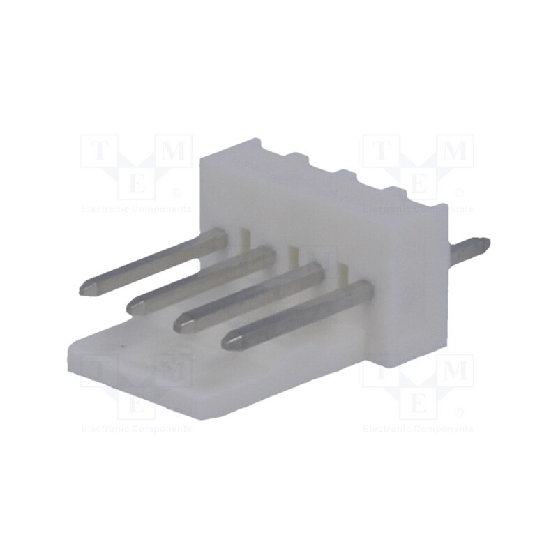 10 pcs : 22272041 - Socket, wire-board, male, KK 254, 2.54mm, PIN: 4, THT, 4A, tinned