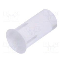 10 pcs : PLPC2-4MM - Fiber for LED, round, Ø2.3mm, Front: flat, straight