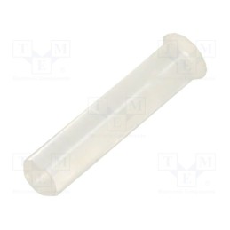 10 pcs : PLPC2-9MM - Fiber for LED, round, Ø2.3mm, Front: flat, straight