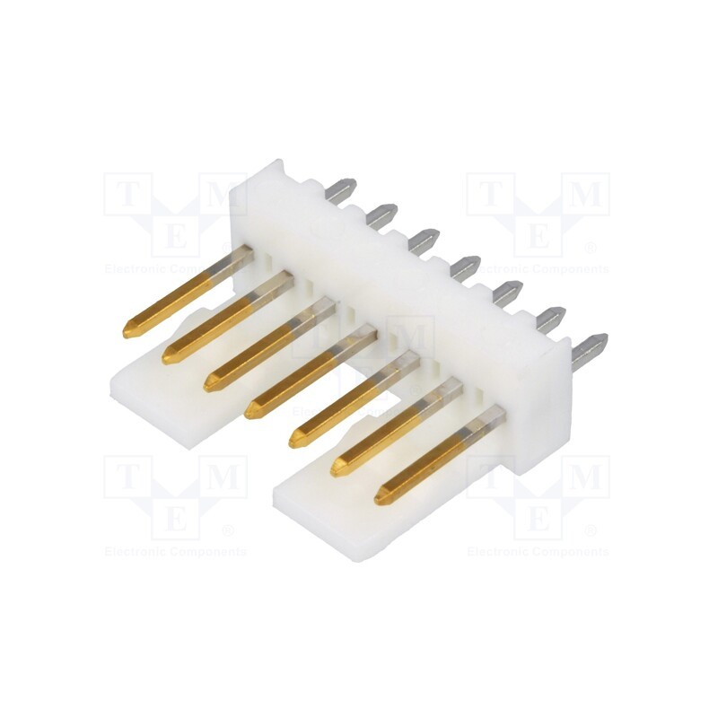 10 pcs : 22292071 - Socket, wire-board, male, KK 254, 2.54mm, PIN: 7, THT, gold-plated