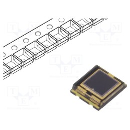10 pcs : TEMD5080X01 - PIN photodiode, SMD, 940nm, 350÷1100nm, 130°, flat, blue