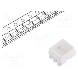 10 pcs : ASMT-YTD7-0AA02 - LED, SMD, 2835,PLCC6, RGB, 3.4x2.8x1.8mm, 110°, 20mA, 125/90/90mW