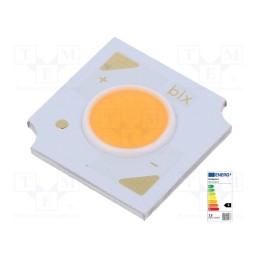 10 pcs : BXRH-27G1000-B-83 - Power LED, COB, white warm, 120°, 350mA, P: 12.4W, 1256lm, CRImin: 90