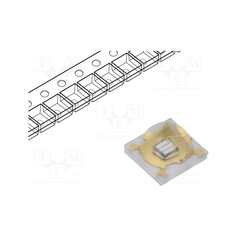 10 pcs : LTPL-C034UVD405 - LED, UV, 3535, 130°, 350mA, λd: 400÷410nm, 2.8÷4.4V, SMD