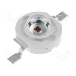 10 pcs : OSR5XME1E1E - Power LED, red, 140°, 350mA, 625nm, P: 1W, 50lm, 2÷3V, Xeon Power