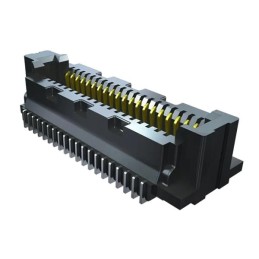 2 pcs - Samtec SS5 Series Straight Surface Mount PCB Socket, 40-Contact, 2-Row, 0.5mm Pitch