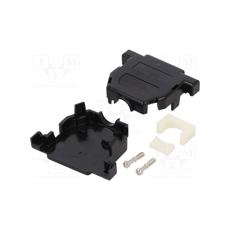 10 pcs : 2360-0101-03 - Enclosure: for D-Sub connectors, D-Sub 25pin,D-Sub HD 44pin