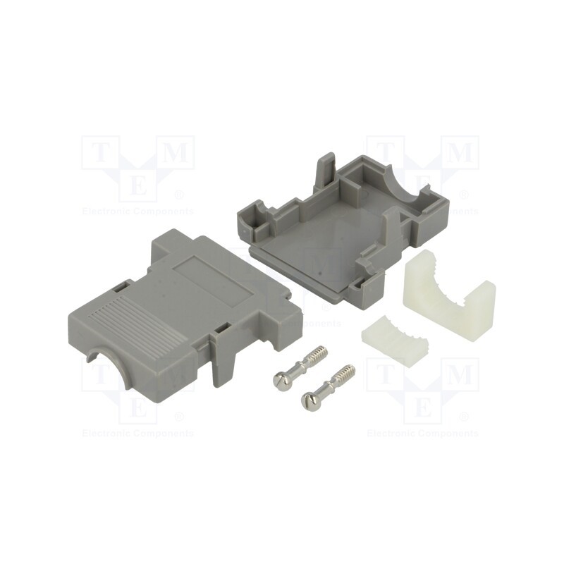 10 pcs : 2360-0101-12 - Enclosure: for D-Sub connectors, D-Sub 15pin,D-Sub HD 26pin