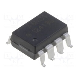 10 pcs : 6N139-300E - Optocoupler, SMD, Ch: 1, OUT: Darlington, 3.75kV, Gull wing 8