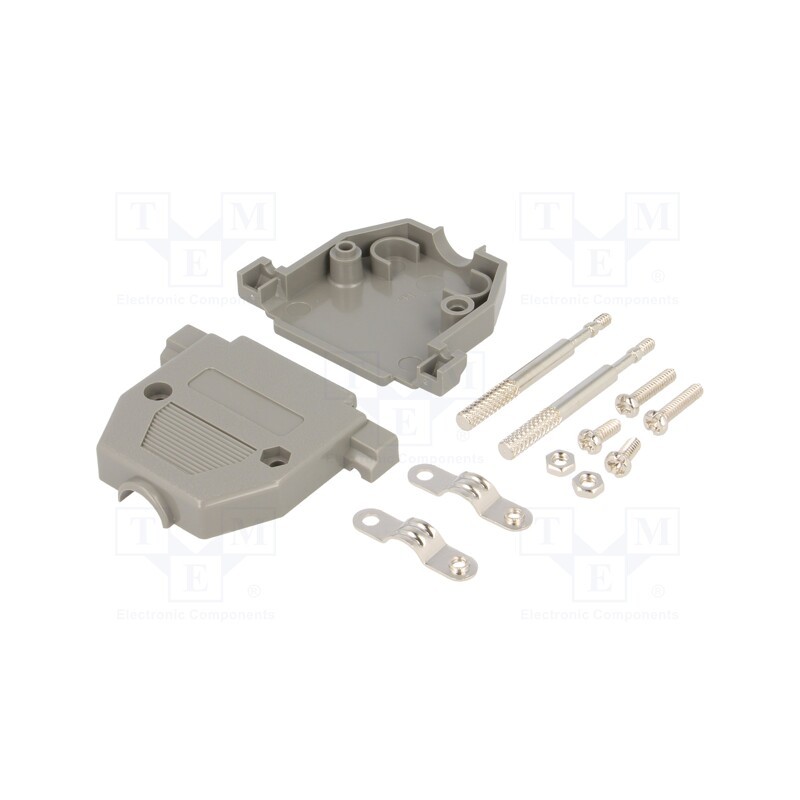 10 pcs : 2360-0102-33 - Enclosure: for D-Sub connectors, D-Sub 25pin,D-Sub HD 44pin