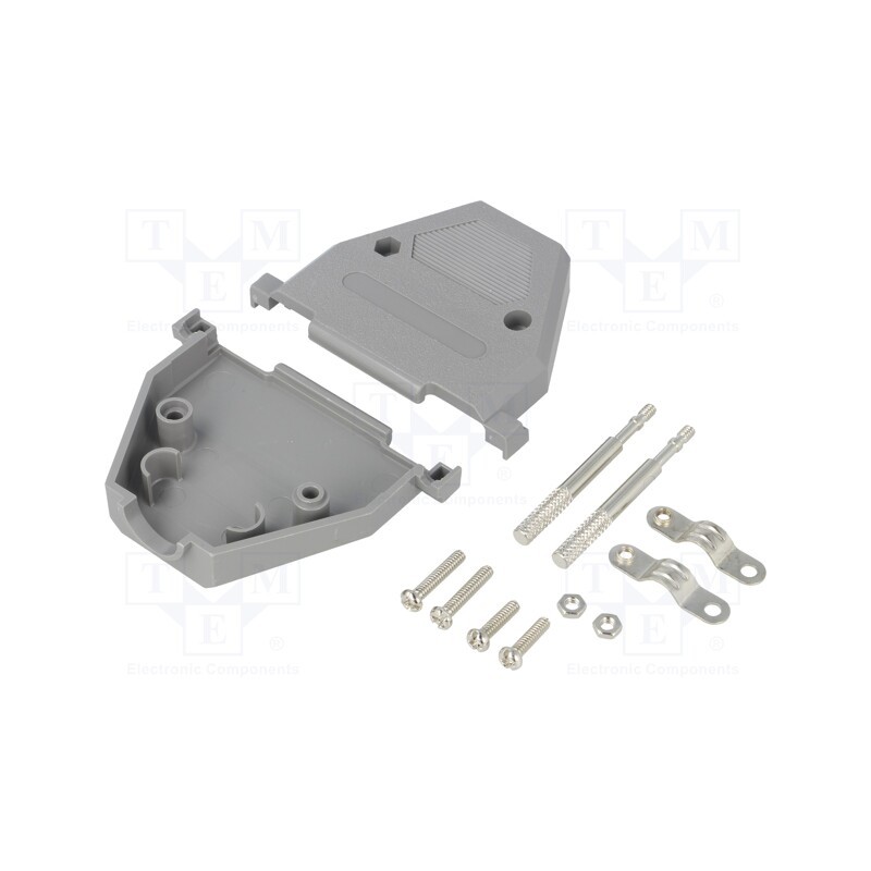 10 pcs : 2360-0102-34 - Enclosure: for D-Sub connectors, D-Sub 37pin,D-Sub HD 62pin