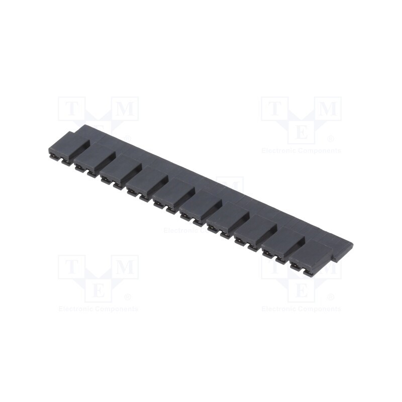 50 pcs : 2-382811-1 - SHUNT, ECON, PHBRSN, BLACK