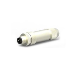 1 pcs - TE Connectivity Circular Connector, 3 Contacts, Cable Mount, M8 Connector, Socket, Male, IP67, M8 Series