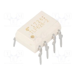 10 pcs : TLP626-2(F) - Optocoupler, THT, Ch: 2, OUT: transistor, Uinsul: 5kV, Uce: 55V, DIP8