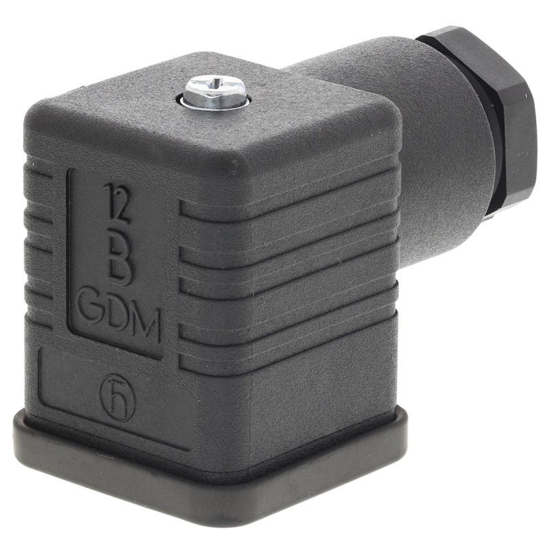 1 pcs - Telemecanique Sensors Solenoid Valve Connector